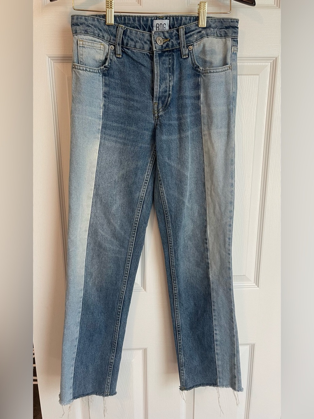 Women’s BDG Two-Tone Straight Jeans